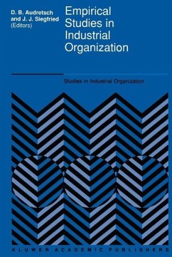 Cover Empirical Studies in Industrial Organization (eBook, PDF)