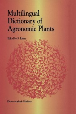 Cover Multilingual Dictionary of Agronomic Plants (eBook, PDF)