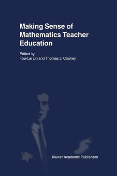 Cover Making Sense of Mathematics Teacher Education (eBook, PDF)