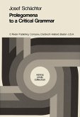 Prolegomena to a Critical Grammar (eBook, PDF)