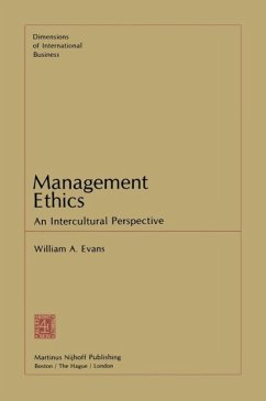 Management Ethics (eBook, PDF) - Evans, W. A.
