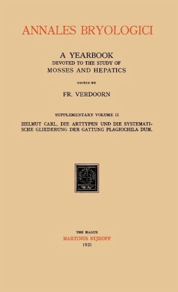 Annales Bryologici (eBook, PDF) Annales Bryologici (eBook, PDF)