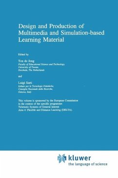 Design and Production of Multimedia and Simulation-based Learning Material (eBook, PDF)