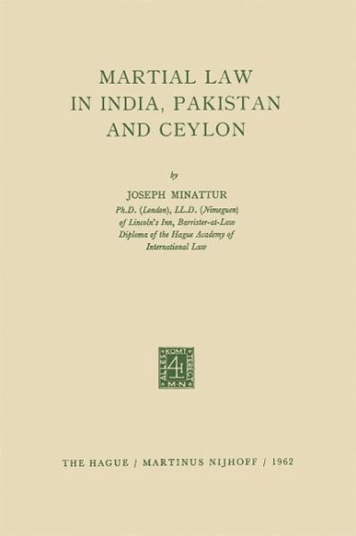 Martial Law in India, Pakistan and Ceylon (eBook, PDF)