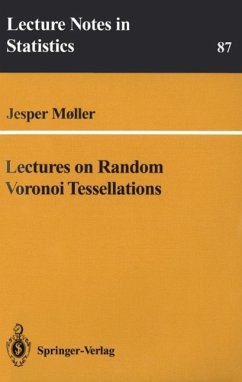 Lectures on Random Voronoi Tessellations (eBook, PDF) - Moller, Jesper