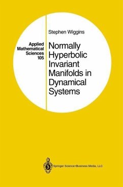 Normally Hyperbolic Invariant Manifolds in Dynamical Systems (eBook, PDF) - Wiggins, Stephen