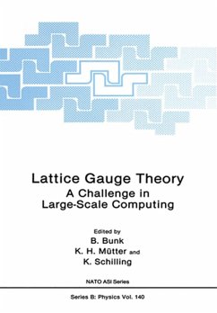 Lattice Gauge Theory (eBook, PDF) - Bunk, B.; Mutter, K. H.; Schilling, K.