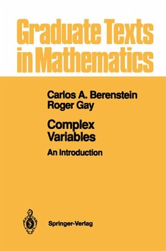 Complex Variables (eBook, PDF) - Berenstein, Carlos A.; Gay, Roger