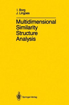 Multidimensional Similarity Structure Analysis (eBook, PDF) - Borg, I.; Lingoes, J.