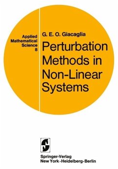 Perturbation Methods in Non-Linear Systems (eBook, PDF) - Giacaglia, Georgio Eugenio Oscare