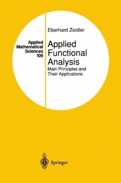 Applied Functional Analysis (eBook, PDF) - Zeidler, Eberhard