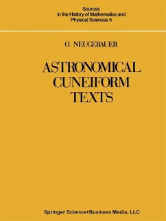 Astronomical Cuneiform Texts (eBook, PDF)