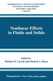 Nonlinear Effects in Fluids and Solids (eBook, PDF)