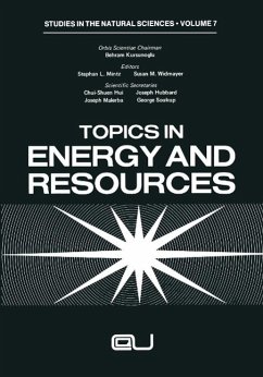 Topics in Energy and Resources (eBook, PDF) - Mintz, Stephan L.; Widmayer, Susan M.