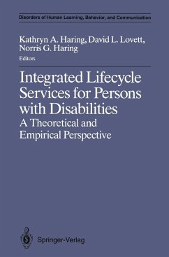 Cover Integrated Lifecycle Services for Persons with Disabilities (eBook, PDF)