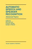 Automatic Speech and Speaker Recognition (eBook, PDF)