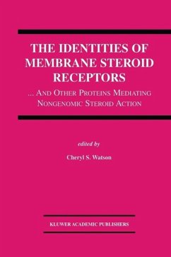 Cover The Identities of Membrane Steroid Receptors (eBook, PDF)