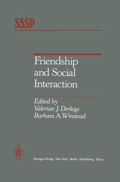 Friendship and Social Interaction (eBook, PDF)