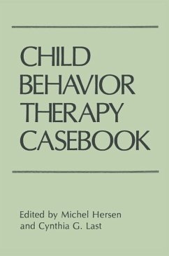 Child Behavior Therapy Casebook (eBook, PDF) - Hersen, Michel; Last, Cynthia G.