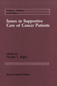 Cover Issues in Supportive Care of Cancer Patients (eBook, PDF)