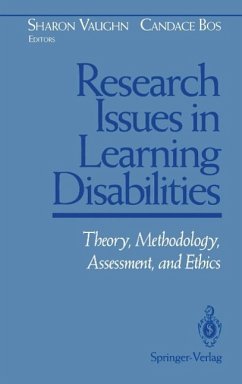 Research Issues in Learning Disabilities (eBook, PDF)