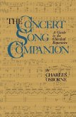 The Concert Song Companion (eBook, PDF)