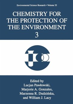 Chemistry for the Protection of the Environment 3 (eBook, PDF)