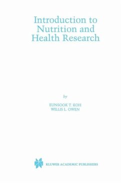 Introduction to Nutrition and Health Research (eBook, PDF) - Koh, Eunsook T.; Owen, Willis L.