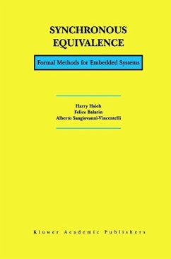 Synchronous Equivalence (eBook, PDF) - Hsieh, Harry; Balarin, Felice; Sangiovanni-Vincentelli, Alberto L.