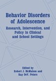 Behavior Disorders of Adolescence (eBook, PDF)