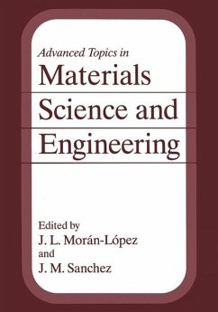 Advanced Topics in Materials Science and Engineering (eBook, PDF)