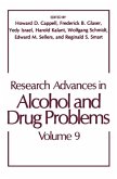 Research Advances in Alcohol and Drug Problems (eBook, PDF)