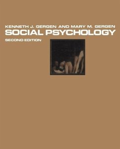 Social Psychology (eBook, PDF) - Gergen, K. J.; Gergen, M. M.