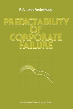 Cover Predictability of corporate failure (eBook, PDF)