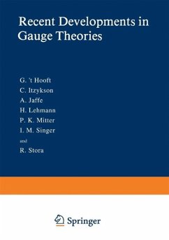 Cover Recent Developments in Gauge Theories (eBook, PDF)