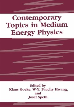 Contemporary Topics in Medium Energy Physics (eBook, PDF)