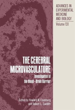 The Cerebral Microvasculature (eBook, PDF)