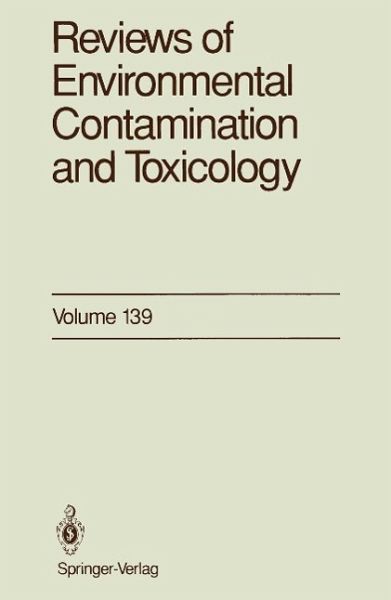 Reviews of Environmental Contamination and Toxicology (eBook, PDF)