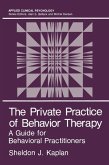 The Private Practice of Behavior Therapy (eBook, PDF)