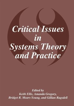 Critical Issues in Systems Theory and Practice (eBook, PDF)