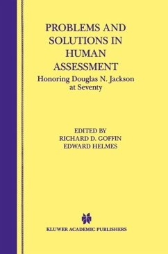 Problems and Solutions in Human Assessment (eBook, PDF) Cover Problems and Solutions in Human Assessment (eBook, PDF)