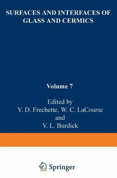 Surfaces and Interfaces of Glass and Ceramics (eBook, PDF)
