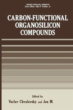 Carbon-Functional Organosilicon Compounds (eBook, PDF)