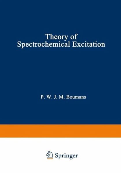 Theory of Spectrochemical Excitation (eBook, PDF) Theory of Spectrochemical Excitation (eBook, PDF)