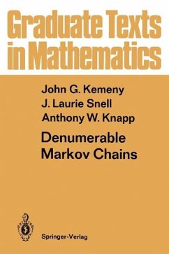 Denumerable Markov Chains (eBook, PDF) - Kemeny, John G.; Snell, J. Laurie; Knapp, Anthony W.
