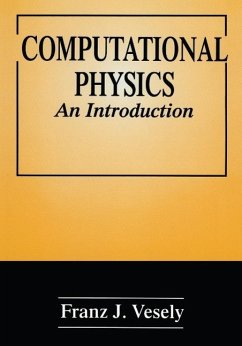Computational Physics (eBook, PDF) - Vesely, Franz J.