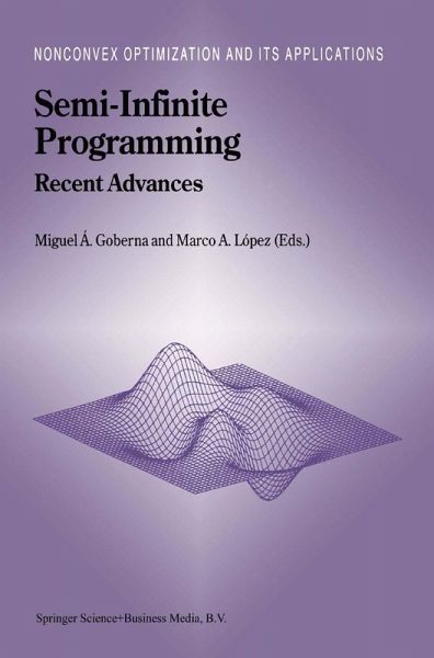 Semi-Infinite Programming (eBook, PDF) Semi-Infinite Programming (eBook, PDF)