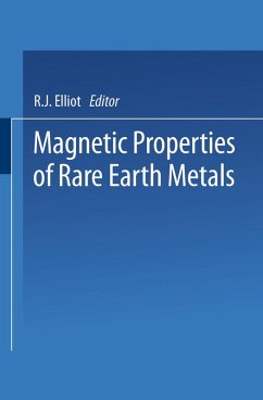 Cover Magnetic Properties of Rare Earth Metals (eBook, PDF)