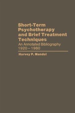 Cover Short-Term Psychotherapy and Brief Treatment Techniques (eBook, PDF)