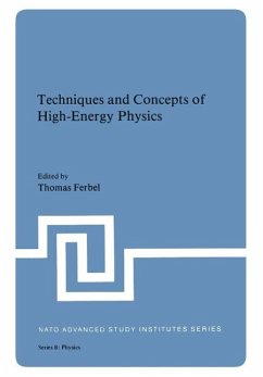 Cover Techniques and Concepts of High-Energy Physics (eBook, PDF)